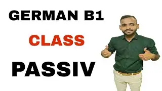 German with Ajit|| passive pr&auml;senz || passive Pr&auml;teritum || passive futur1 || passive modal verb