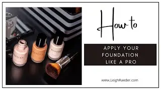 How to Apply Your Custom Blend Foundation Like A Pro