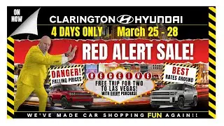 Red Alert! Clarington Hyundai Sales Event!