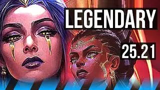 LEBLANC vs MEL (MID) | Legendary, 43k DMG | KR Diamond | 25.21