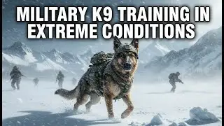 Military K9 Training in Extreme Conditions | Elite Combat Ready Dogs #GermanShepherd #DogTraining