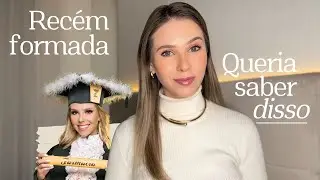 Se FORMANDO em FARMÁCIA? O que eu queria ter escutado quando estava me formando | Larissa Mocellin