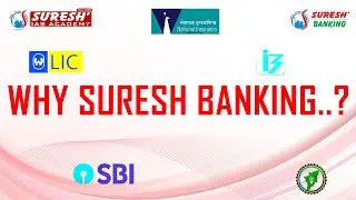WHY SURESH BANKING..?  | Suresh IAS Academy