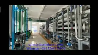 #reverseosmosis #ultrafiltration #edi Your reliable whole watertreatment solutions provider in China