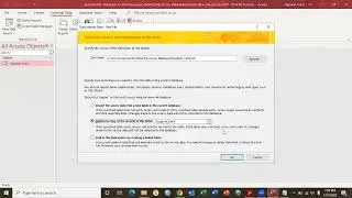 01 Creating Tables in MS Access Database