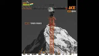 #UnchaUtho with Ace Cranes! #ACE #AceTowerCranes #TowerCranes | Action Construction Equipment