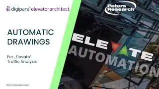 Automatic Drawings for Elevate Traffic Analysis