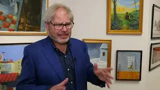 A tour of PAINT YOUR WORLD &ndash; a 40-Year Retrospective with Michael Paraskevas