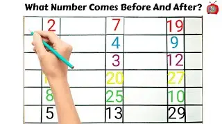 Before & After Numbers Game for Kids | Learn 1 to 30 | Fun Math Worksheet | ABC Lulu TV