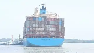 Tàu Container Vào Cảng 