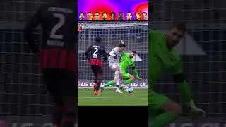 Backheel goals💀 #football #edit #funk