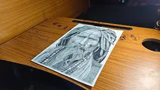 Ayodhya dham sadhu drawing  🤯📿🙇&zwj;♂️ (timelapse video)  || shocking artwork ||