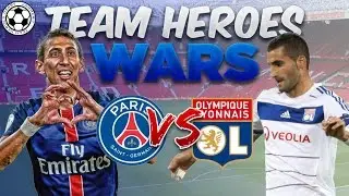10 PSG/LYON TEAM HEROES PACKS | TEAM HEROES PACK WARS ! | FIFA MOBILE