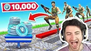 50 LEVEL NOOB DEATHRUN gegen Steelbree um 100.000 V-Bucks