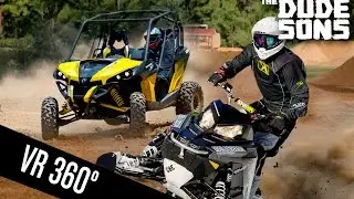 Formula Off-Road vs Quad On Dirt in 360 VIDEO!
