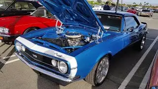 1967 Chevrolet Camaro SS Restomod Blue $46,000 Bid Auction 67 Chevy Super Sport Resto Mod