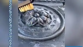 Small Wire Brass Bristle Plastic Wire Brush