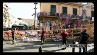 Sequestrato uno dei Gigli, il video della demolizione