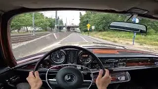 Mercedes 280SE 3.5 POV Test Drive