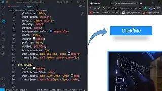ASMR Programming | HTML CSS Button Animation - Without Talking
