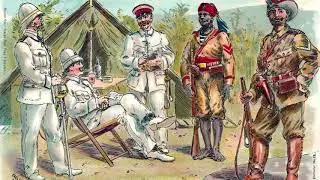 Sch&ouml;n war die Zeit f&uuml;r uns in Afrika [best colonial version][+ english translation]