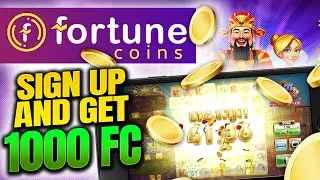 Fortune Coins Sweepstakes Casino Review | Get Free 1,000 FC #slots #sweepstakes