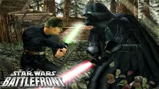Star Wars Battlefront 1 Jedi Mod - Endor Bunker