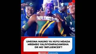 Je, UMEONA MAUNO YA HUYU MDADA MREMBO YALIVYOMPAGAWISHA DR MO 'INFLUENCER'?
