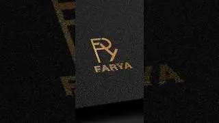 Logo name FARYA.Comments your names! #logo #explorepage #ytshorts #tending #viral #namelogo #shorts