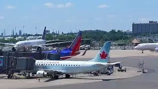 Airtrain Ride Through Newark Liberty International Airport (EWR) | July 16, 2017