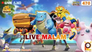 Live Malam Game Pokemon Unite Indonesia #470 #pokemon #pokemonunite #moba #games