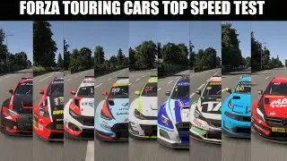 Forza Motorsports (2023) - Forza Touring Cars Top Speed Test