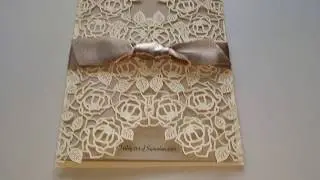 Laser Cut Wedding Invitations and wedding stationery