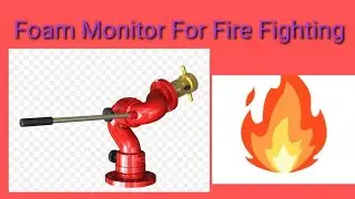 Foam monitor For Fire Fighting