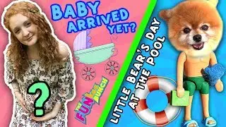 WAITING FOR BABY!! SILLY KID KEEPS US GUESSING! FUNNY DOG, TRY NOT TO LAUGH!!