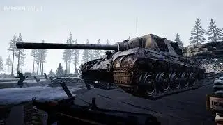 #post  scriptum  Germany's top black technology the late World War II Tiger Hunter heavy tank  #fps