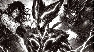 Garou vs Royal Ripper and Bug God | One_Punch Man