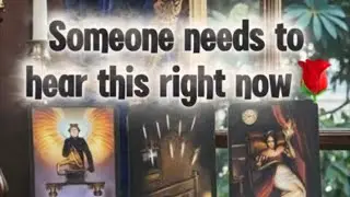 SOMEONE NEEDS TO HEAR THIS RIGHT NOW🌹 #foryou #spiritualguidance #tarot 