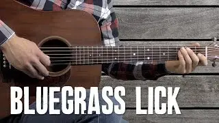 Bluegrass Guitar Licks in F - Lick 1 - Bluegrass Lick Library