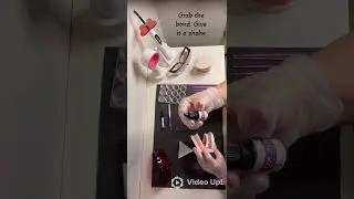 How to apply tooth gems.  Step by step.