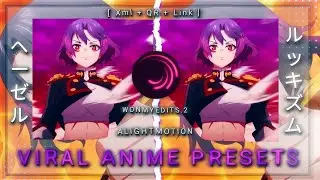 TOP 7 TikTok Trending Manhwa Presets 🔥 | Chained Soldier & JJK Edit Pack | Alight Motion Xml #23 #fy