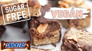 CUKORMENTES h&aacute;zi veg&aacute;n SNICKERS recept - a mogyor&oacute;(vaj) rajong&oacute;knak.