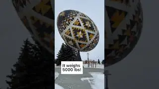 World&rsquo;s Largest Ukrainian Easter Egg in Alberta, Canada?