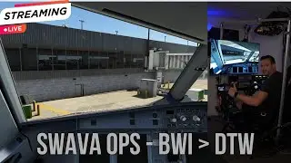 SWAVA Ops BWI to DTW! | !video