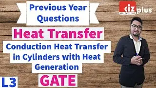 Heat Transfer (L-3) | Conduction Heat Transfer in Cylinders with Heat Generation | PYQ of GATE