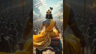 The Incredible Moment Krishna Lifted a Chariot Wheel