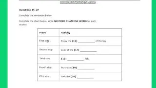 city tour related ielts listening part 2 #listenenglish #studyielts #toefl