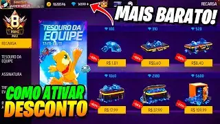 FA&Ccedil;A ISSO PARA PEGAR DIMAS NO FREE FIRE! COMO COMPRAR DIAMANTES BARATO NO FREE FIRE