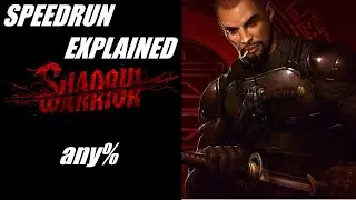 Мировой рекорд Shadow Warror 2013 (РАЗБОР СПИДРАНА) (субтитры)