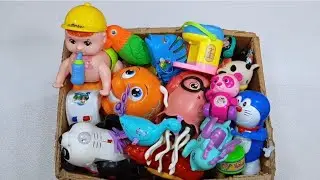 5:03 Minutes Satisfying with Unboxing Barbie Doll Family Playset, Cute Pinkfong Ambulance Car Toys 